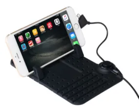 Multi-function magnetic charging bracket silicone anti-skid pad