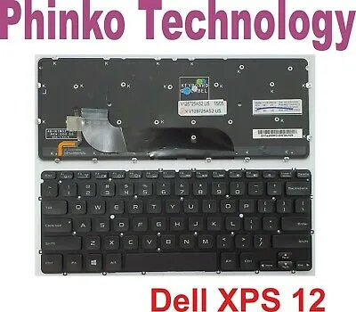 NEW Keyboard For DELL XPS 12 L221X 9Q23 9Q33 9Q34 with Backlit