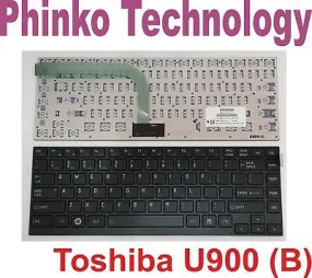 NEW Keyboard for Toshiba Portege U900 U940 900 U920T U840 U800 U800W Z830 Type B