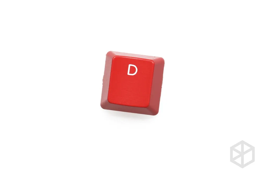 Novelty Shine Through Keycaps ABS Etched qwer asdf zxcv red custom mechanical keyboards gaming key