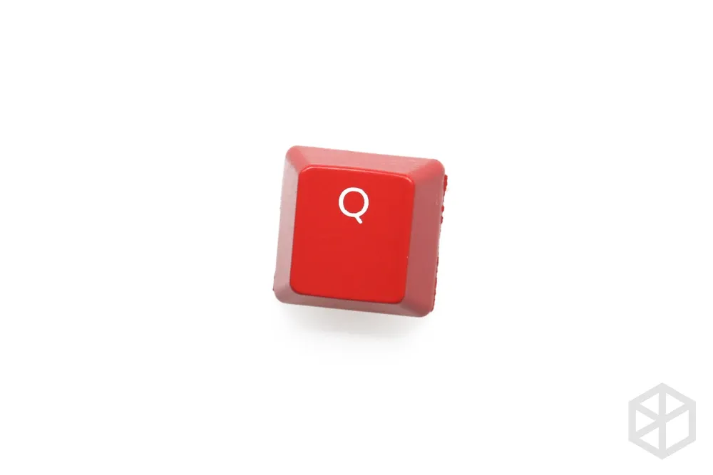 Novelty Shine Through Keycaps ABS Etched qwer asdf zxcv red custom mechanical keyboards gaming key