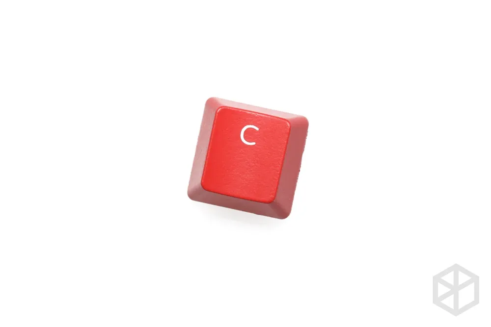 Novelty Shine Through Keycaps ABS Etched qwer asdf zxcv red custom mechanical keyboards gaming key