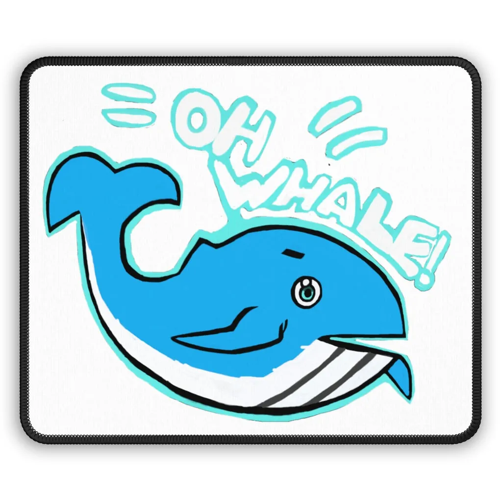 Oh Whale Gaming Mouse Pad