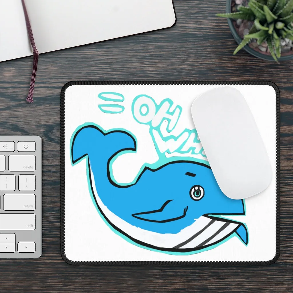 Oh Whale Gaming Mouse Pad