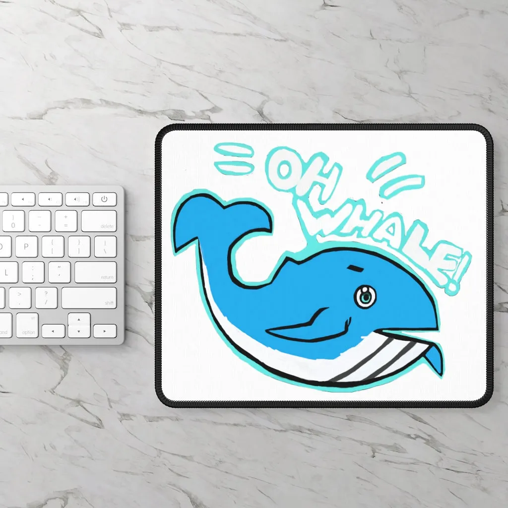 Oh Whale Gaming Mouse Pad