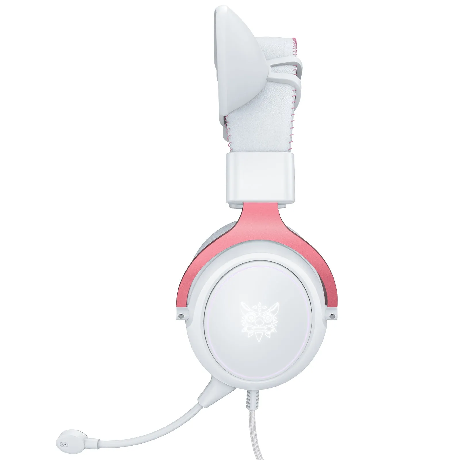 ONIKUMA X10 Pink Cat Ears Stereo Noise Cancellation Gaming Headset