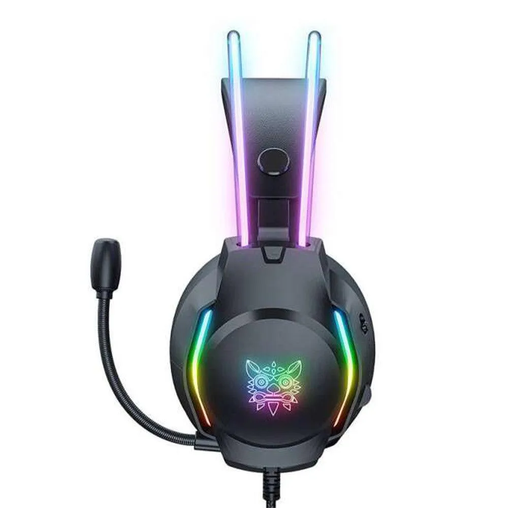 Onikuma X26 RGB Gaming Headset - Black