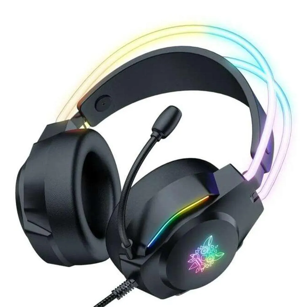 Onikuma X26 RGB Gaming Headset - Black