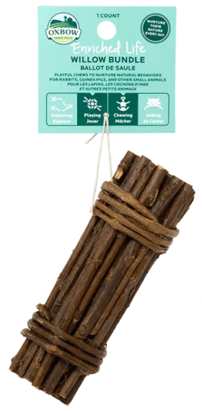 Oxbow Animal Health Enriched Life Willow Bundle