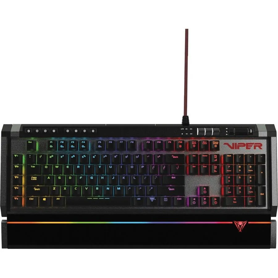 Patriot PV770MRUMXGM Viper V770 Gaming Mechanical Keyboard with Dedicated Media and Macro Keys