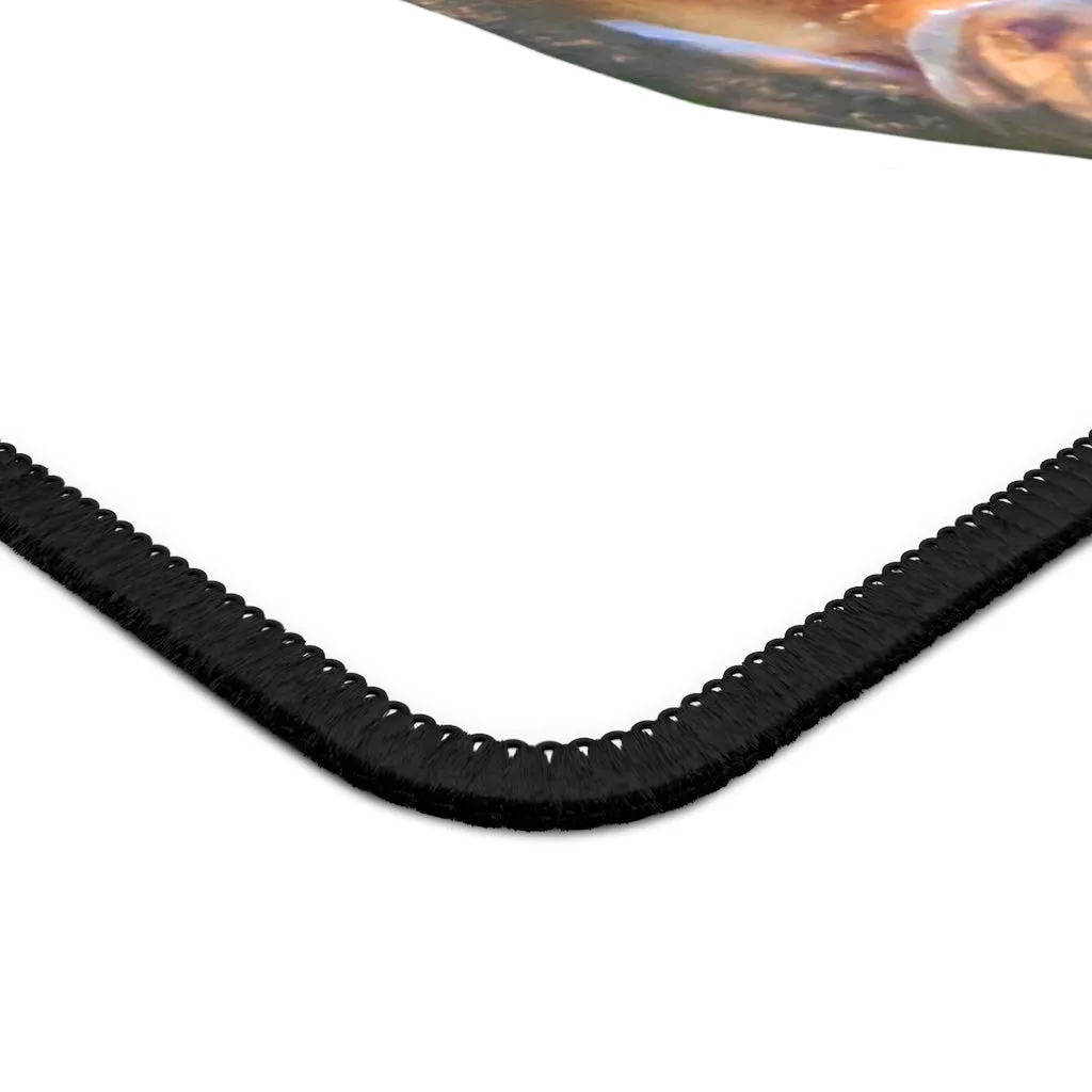 Peach Fish Gaming Mouse Pad