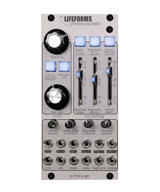 Pittsburgh Modular Lifeforms Primary Oscillator - Silver