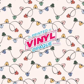Printed Vinyl - Mice Lights