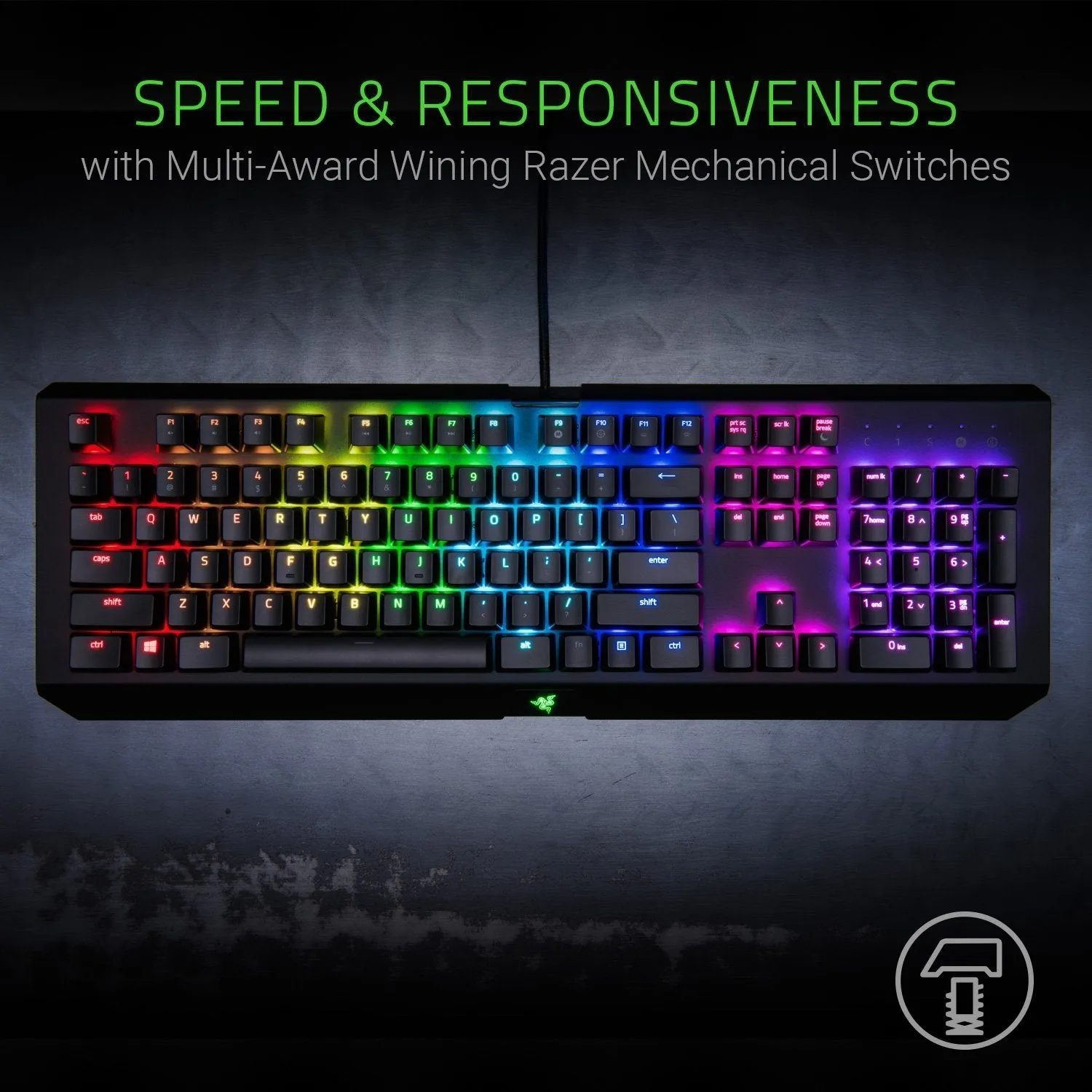 Razer BlackWidow X Tournament Chroma Gaming Keyboard