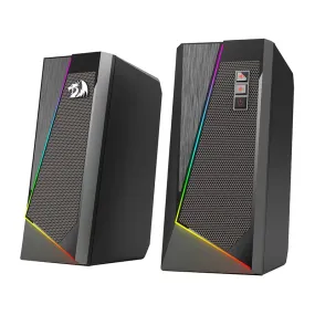 Redragon 2.0 Satellite Speaker Anvil 2 X 3W Rgb Usb|Aux Gaming Speaker - Black
