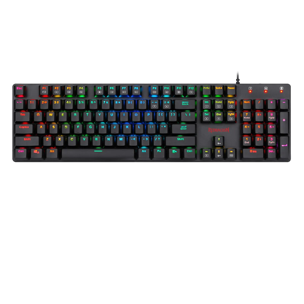 Redragon SHRAPNEL 104 Key RGB Mechanical Gaming Keyboard