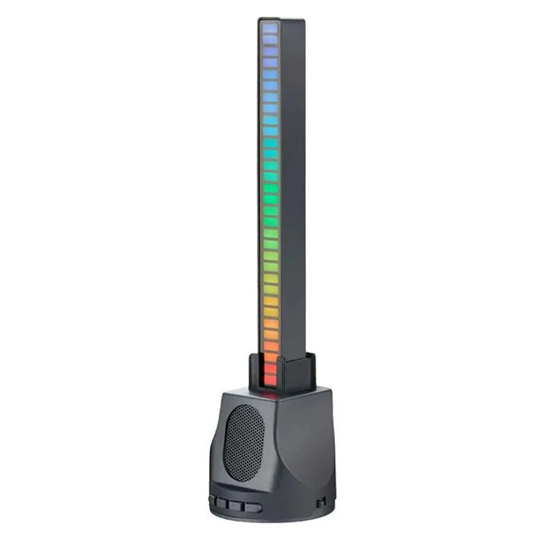 Rgb Gaming Headset Stand And A Speaker With A Pickup Lamp -Xf0800