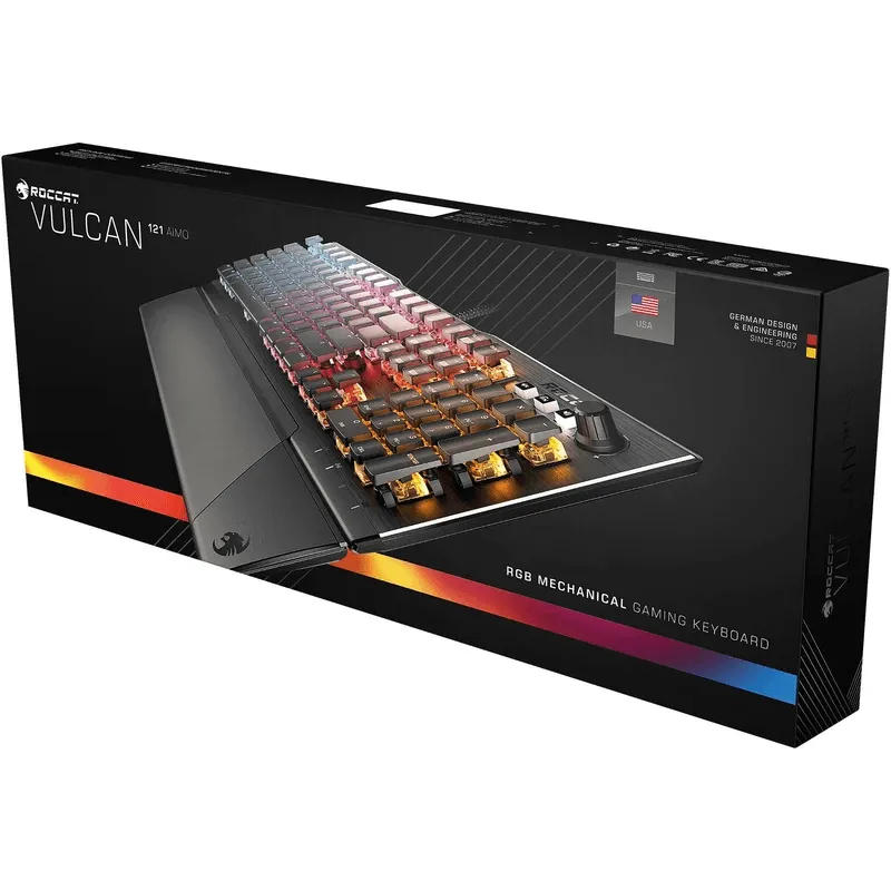 ROCCAT Vulcan 121 Gaming Mechanical Keyboard AIMO Linear