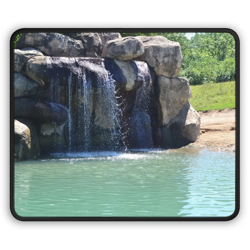 Rock Waterfall Gaming Mouse Pad