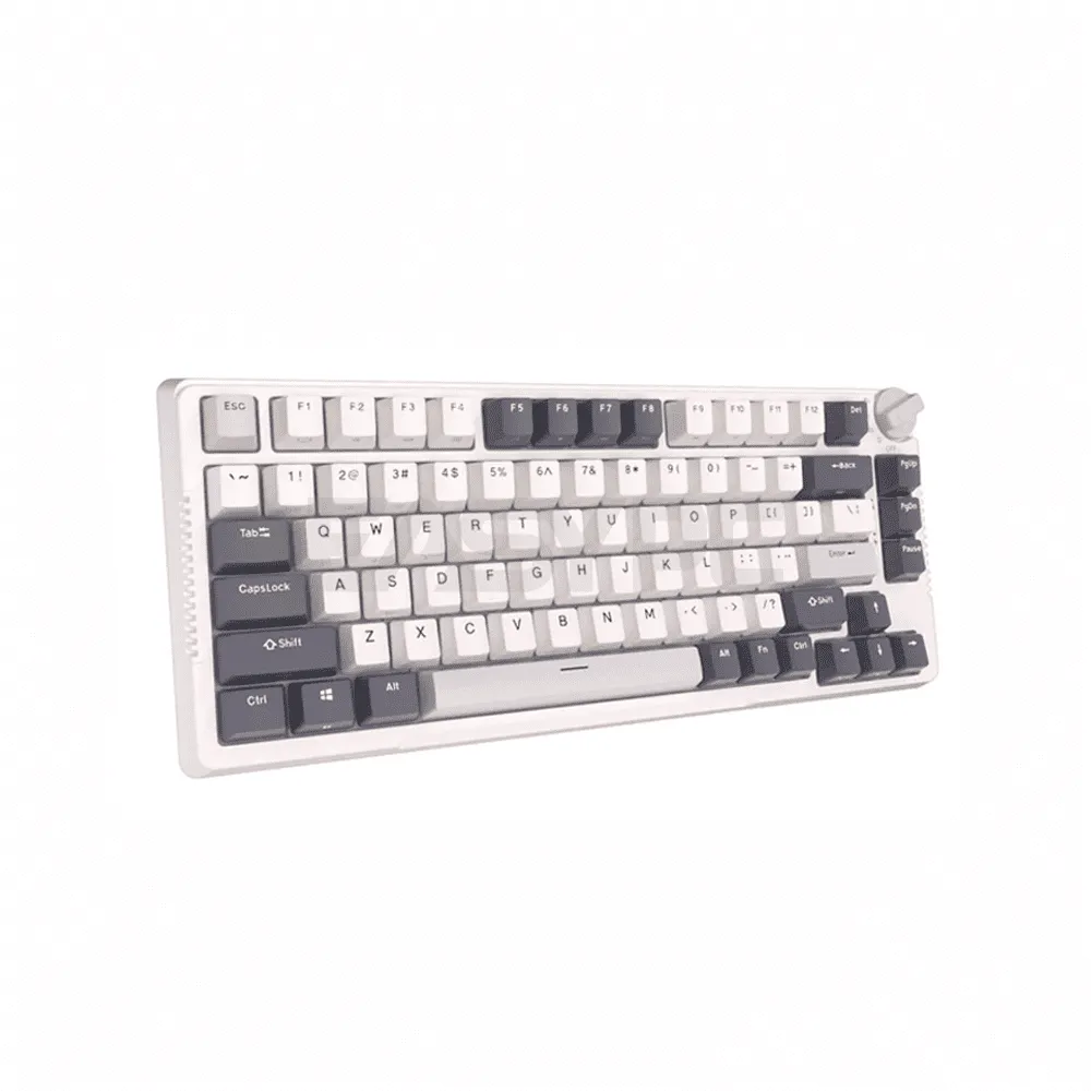 Royal Kludge RKH81 Trimode Mechanical Keyboard White night
