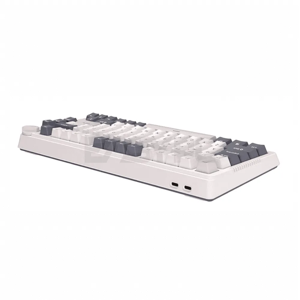 Royal Kludge RKH81 Trimode Mechanical Keyboard White night