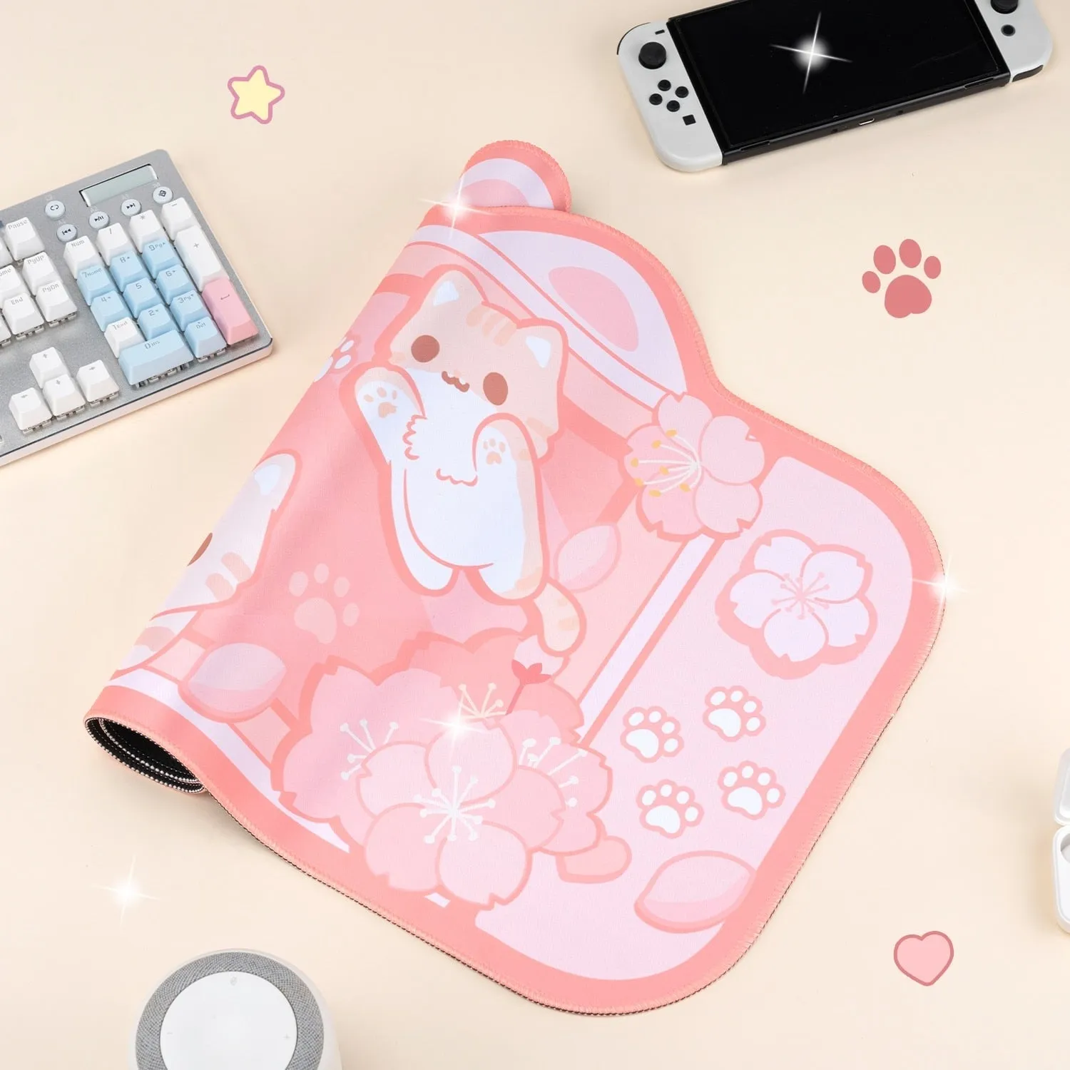 Sakura Neko Gaming Mousepad