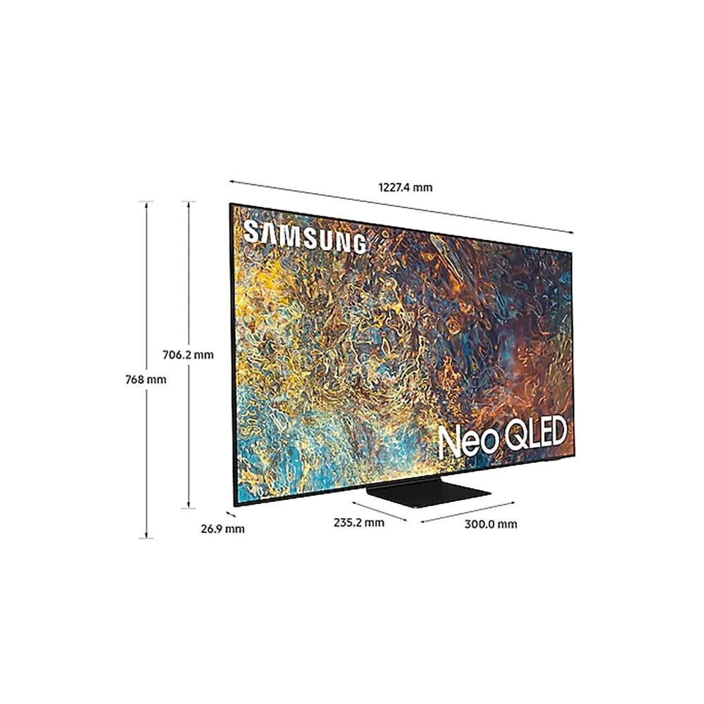 Samsung QE55QN90BATXXU 55" 4K HDR QLED Smart TV with Voice Assistants