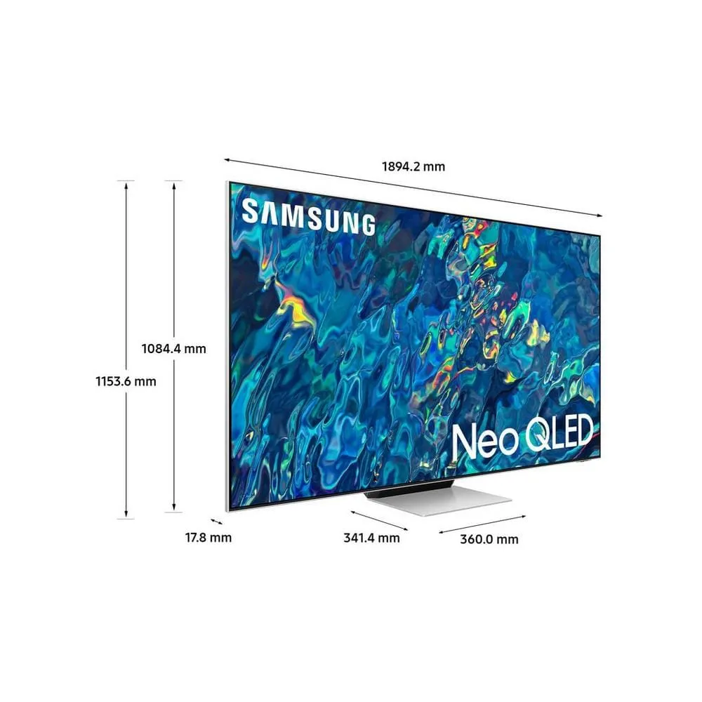 Samsung QE85QN95BATXXU 85" 4K HDR QLED Smart TV with Voice Assistants