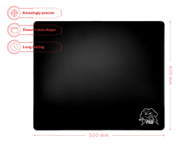 SkyPad Glass 3.0 XL Mousepad