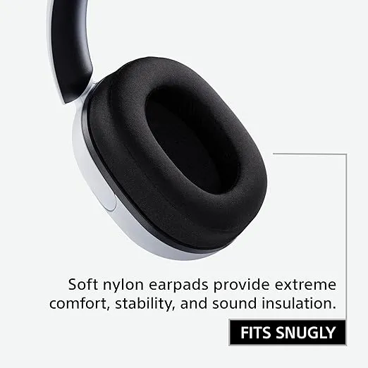 Sony-Inzone H3 Wired Gaming Headset, Over-ear Headphones with 360 Spatial Sound, MDR-G300,White
