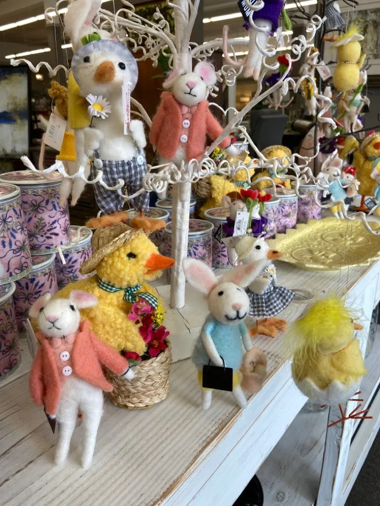 Spring mice and ducks