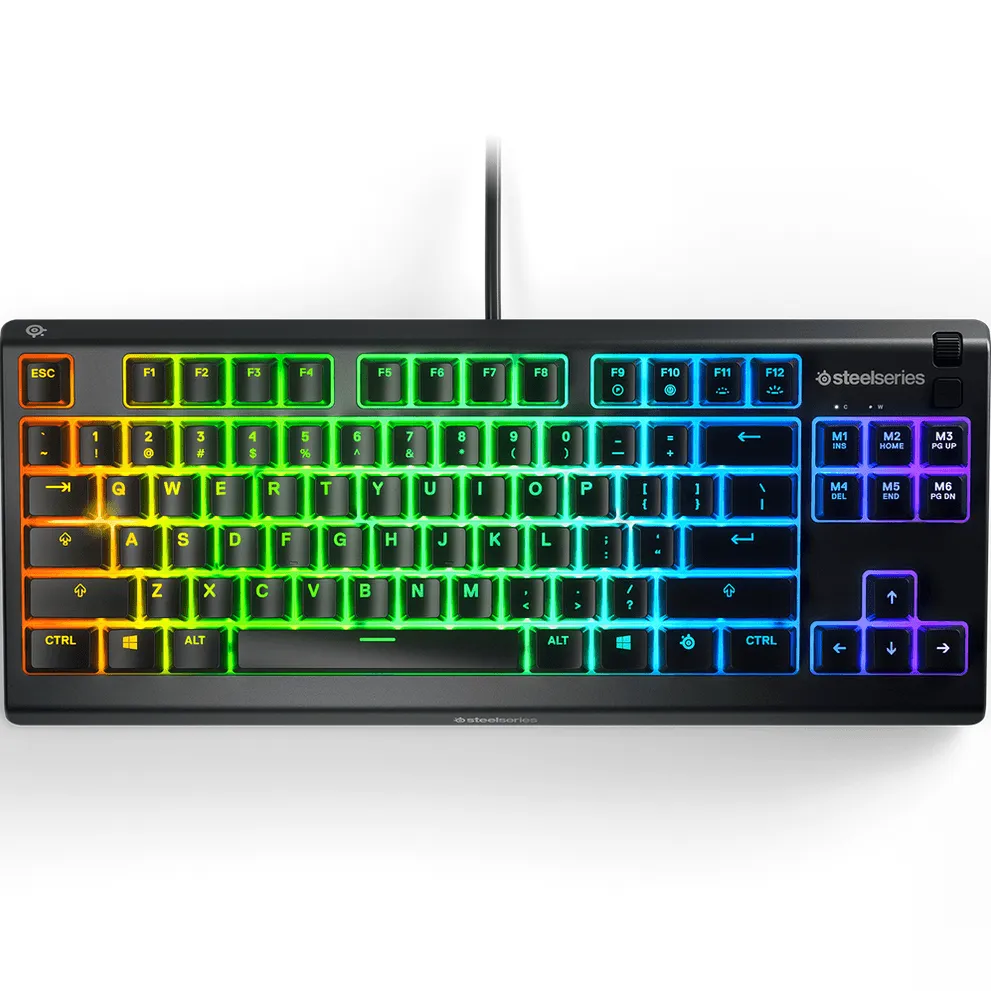 SteelSeries Apex 3 TKL Compact Gaming Keyboard RGB