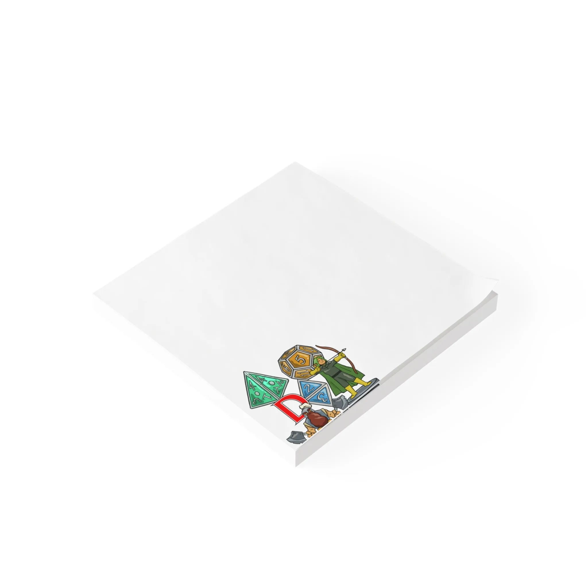 Sticky Note Pad: Dungeons & Dragons