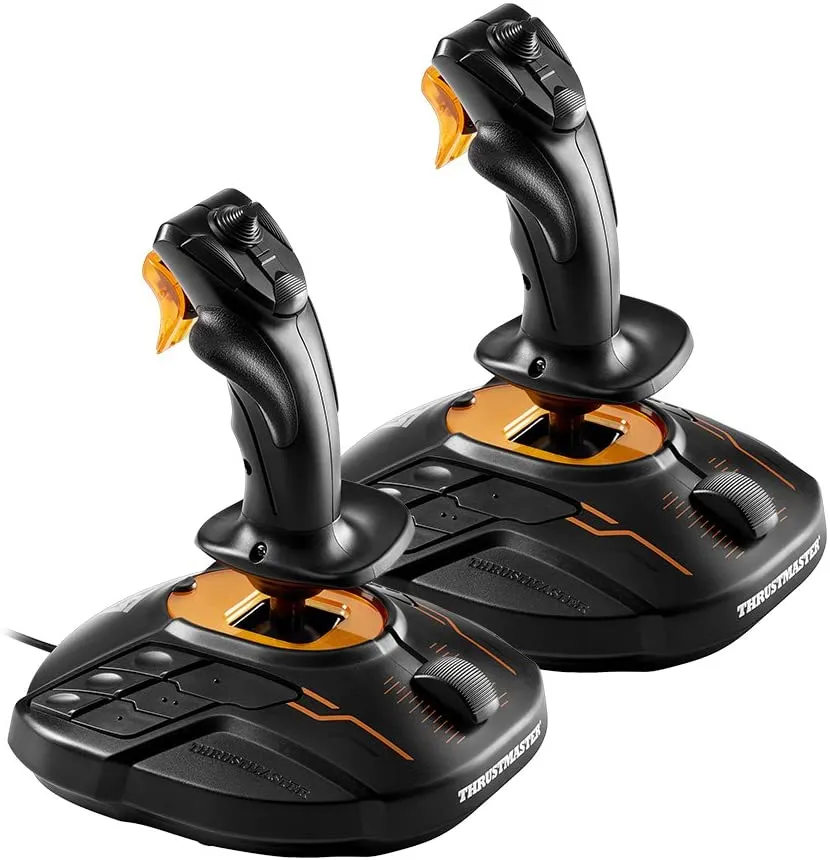 Thrustmaster VG Thrustmaster T 16000M SPACE SIM DUO STICK - HOSAS - PC! H.E.A.R.T technology, delivering unmatched accuracy. Retails $300 