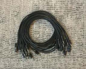 Tiptop Audio Black Stackcable 90cm x 15