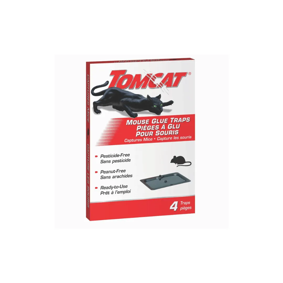 TOMCAT® Mouse Glue Traps (4 pk)