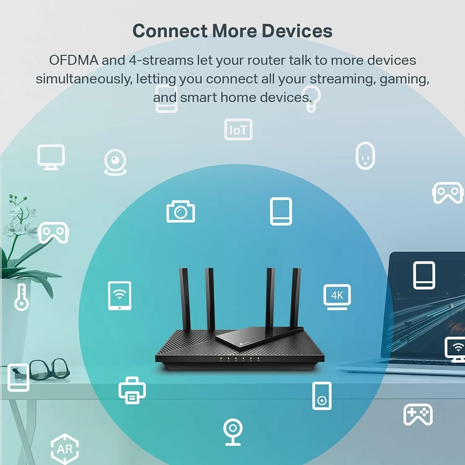 TP-Link AX3000 WiFi 6 Router  (Refurbished)