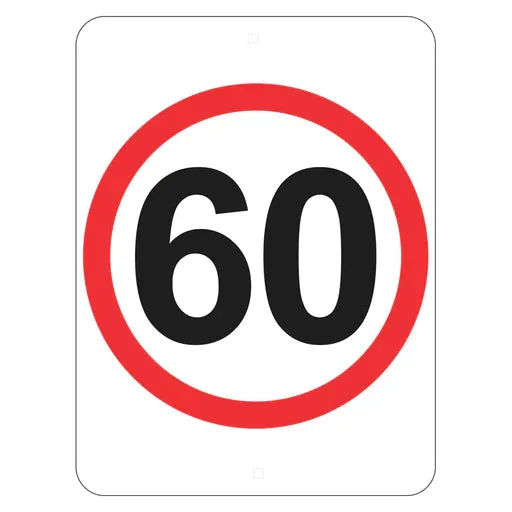 Traffic Sign - 60 KM