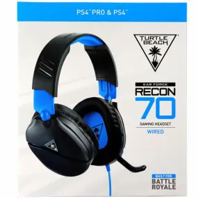 Turtle Beach - Wired Gaming Headset (Blue) - Ear Force Recon 70