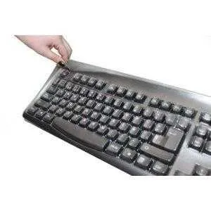 Viziflex's BioSafe AntiMicrobial Keyboard cover for Dell models KB212-B, SK8120, L50U, KB4021
