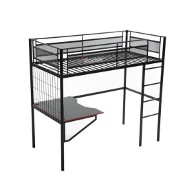 X Rocker Icarus XL High Sleeper Gaming Bed With Desk