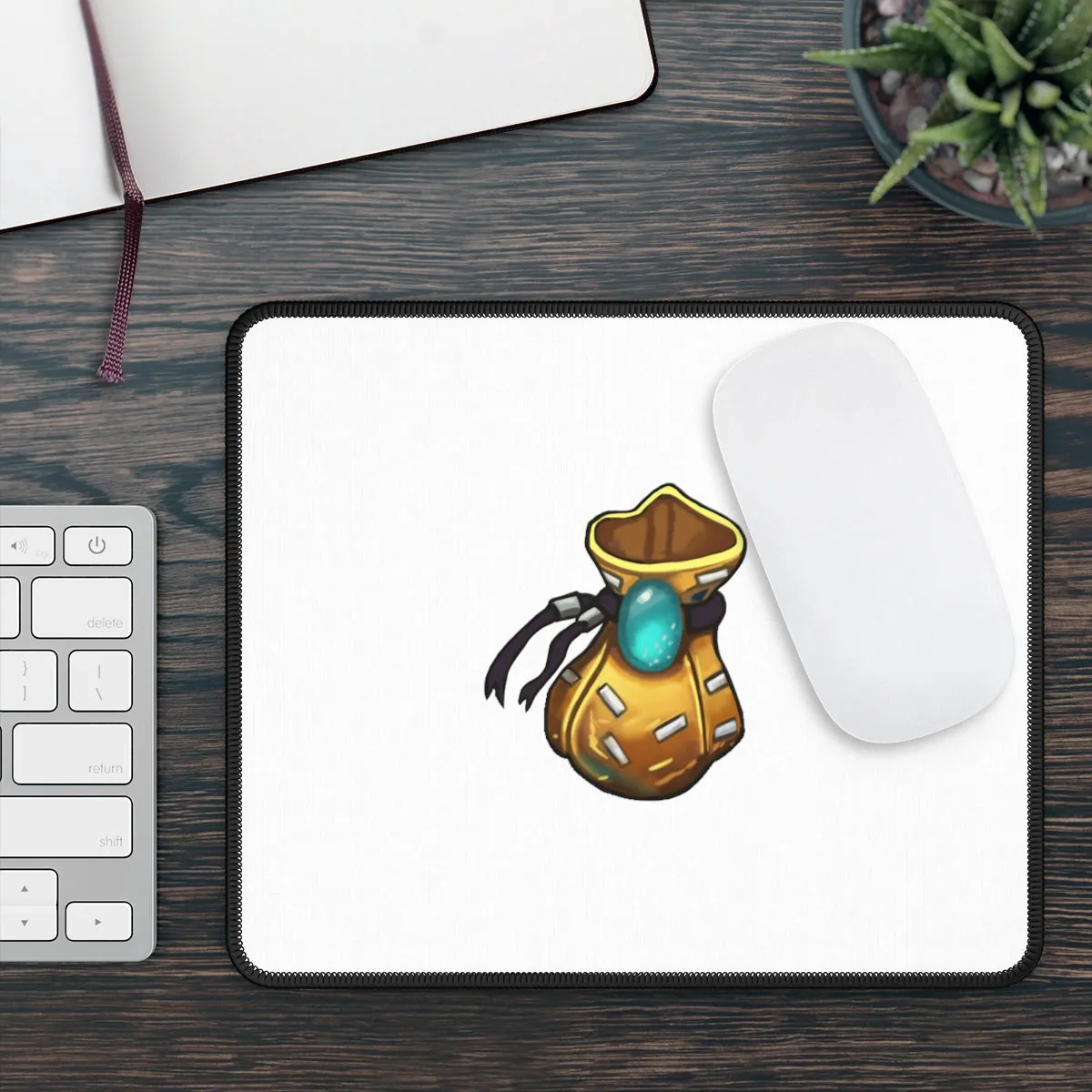 Yellow Bag Gaming Mouse Pad