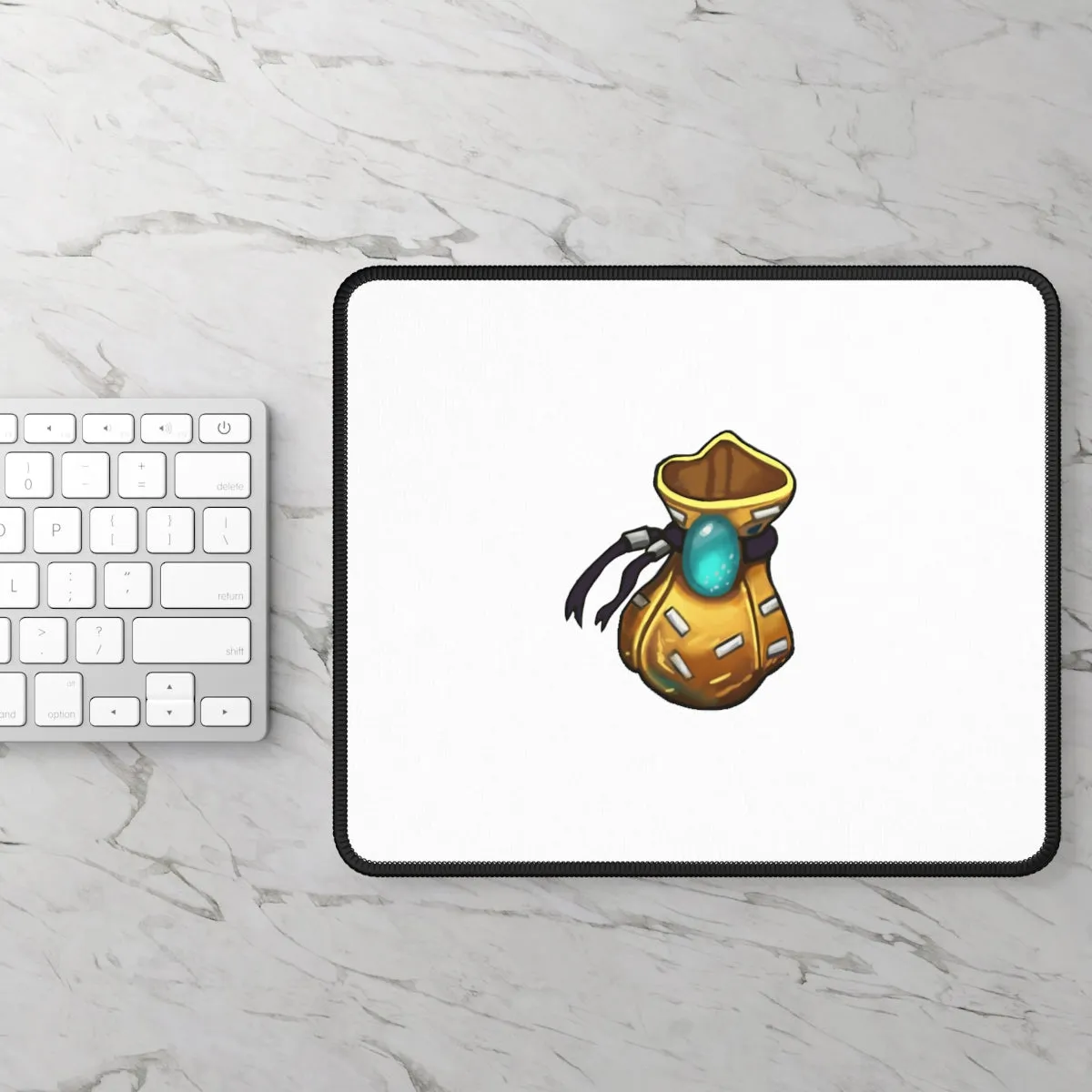 Yellow Bag Gaming Mouse Pad