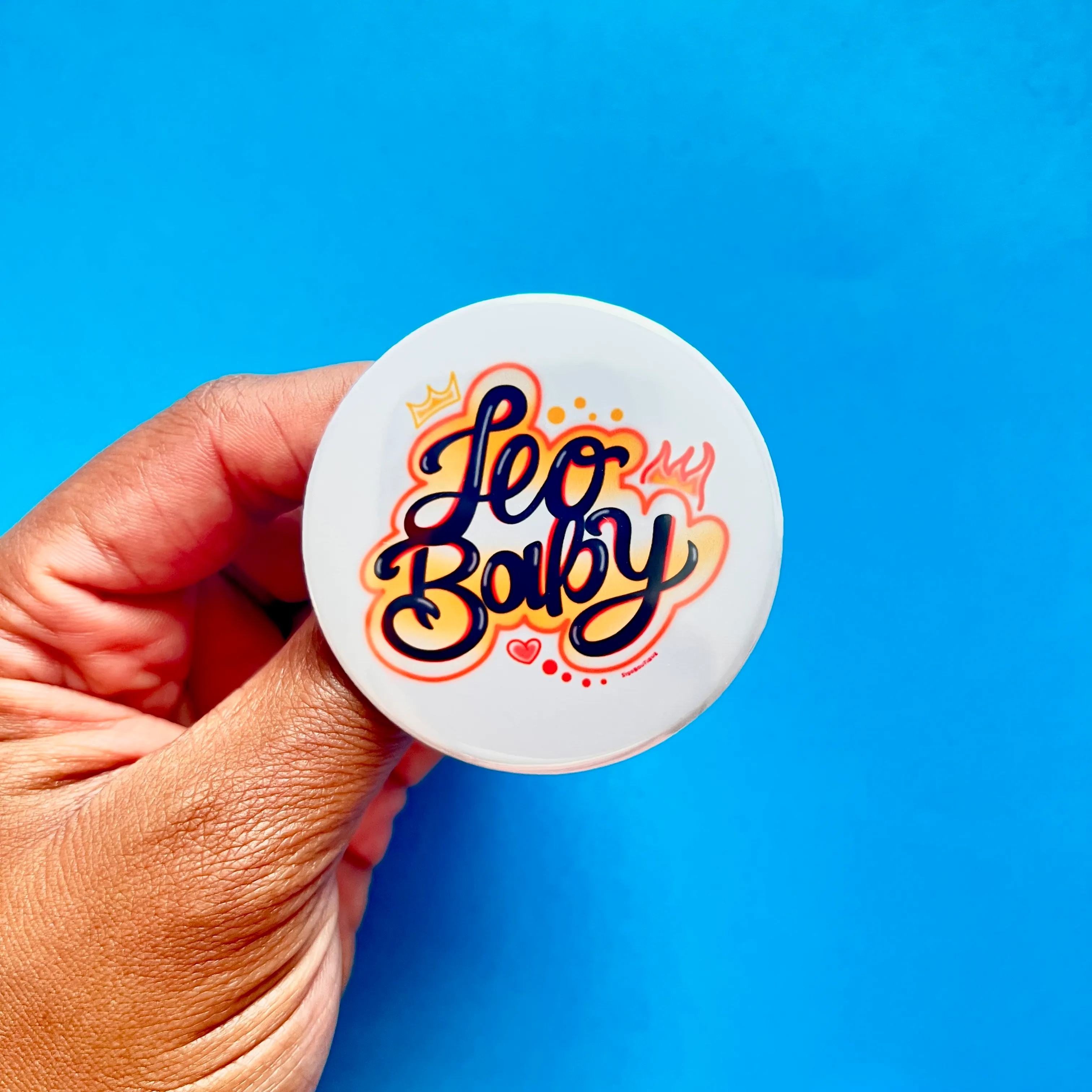 Zodiac Babe Airbrush Buttons