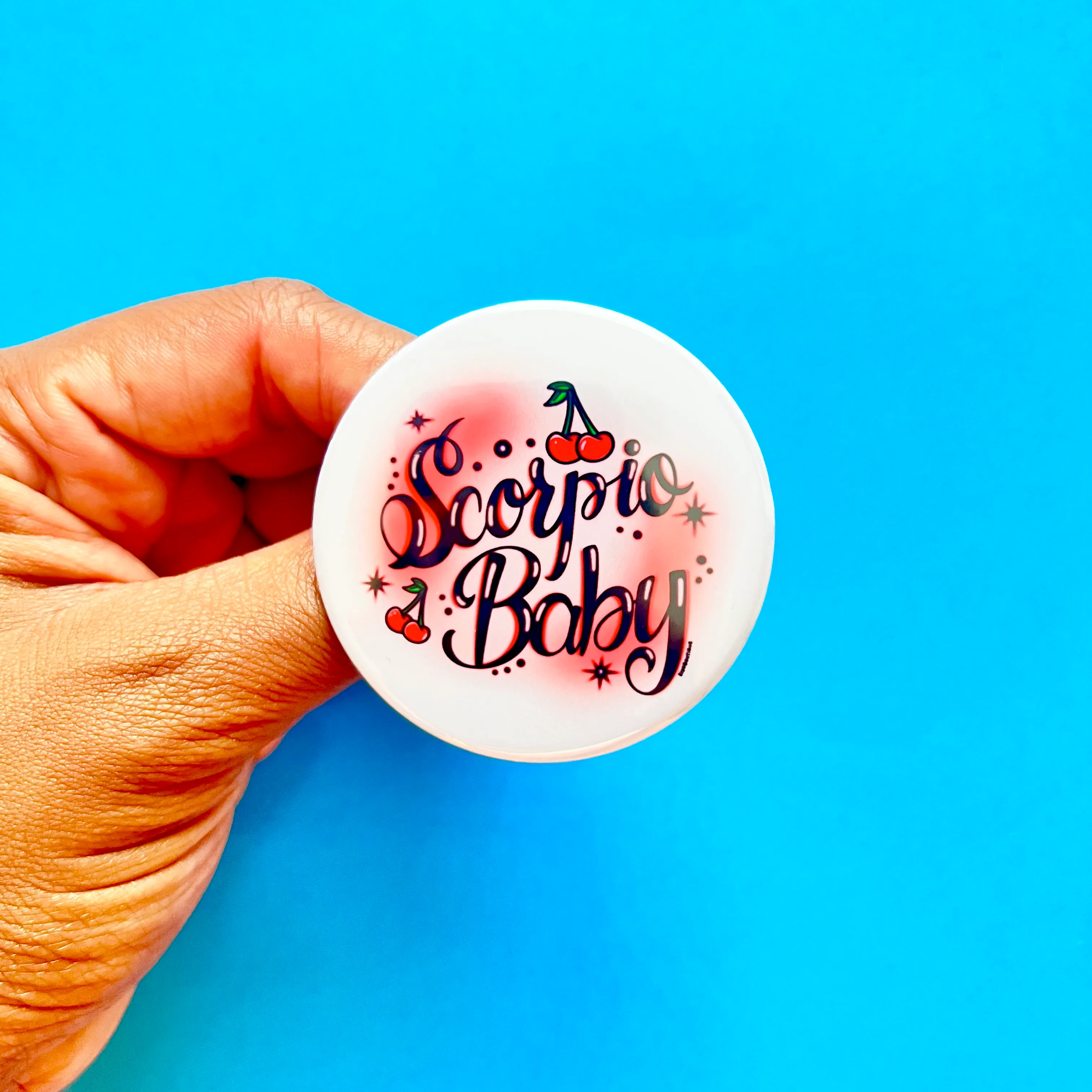Zodiac Babe Airbrush Buttons