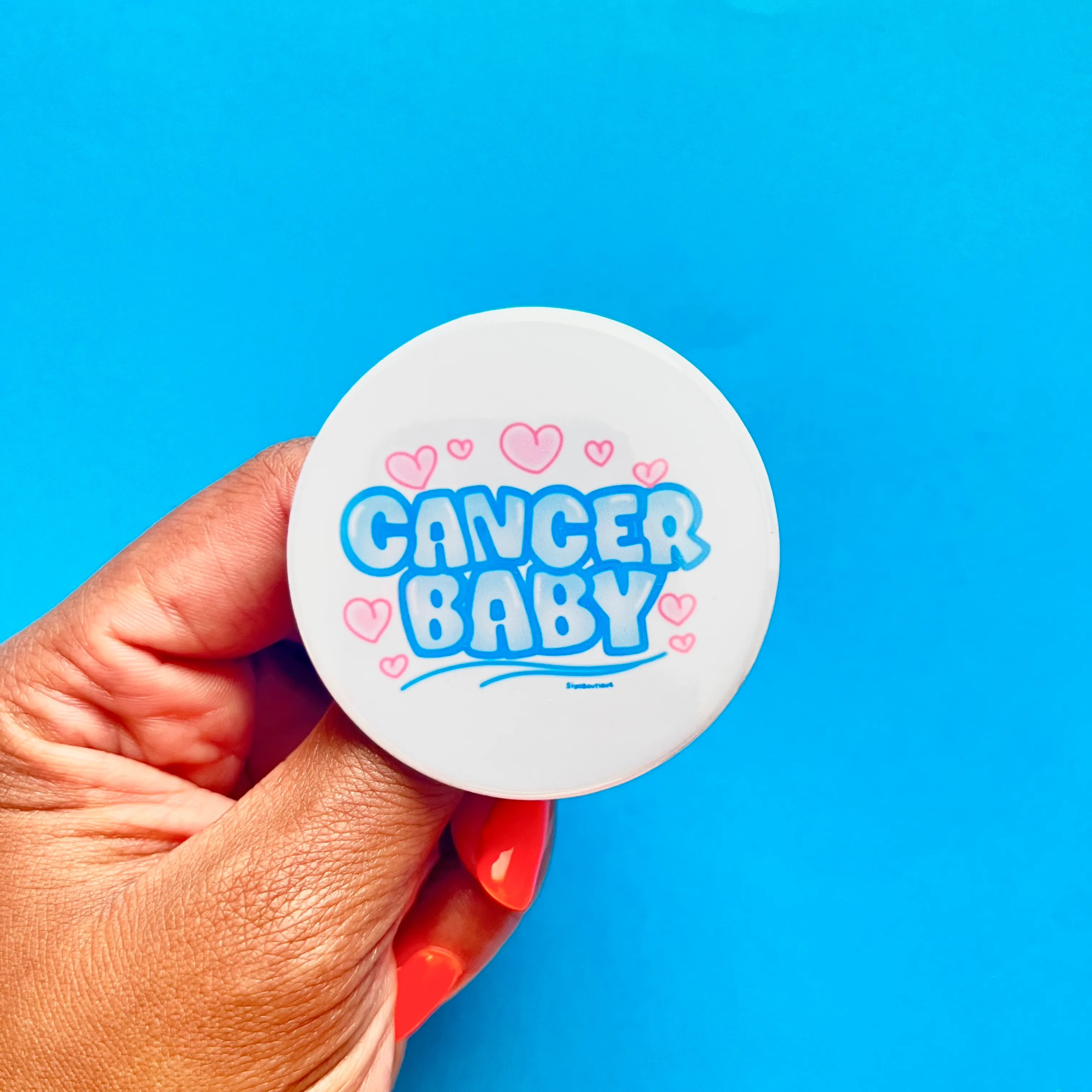 Zodiac Babe Airbrush Buttons