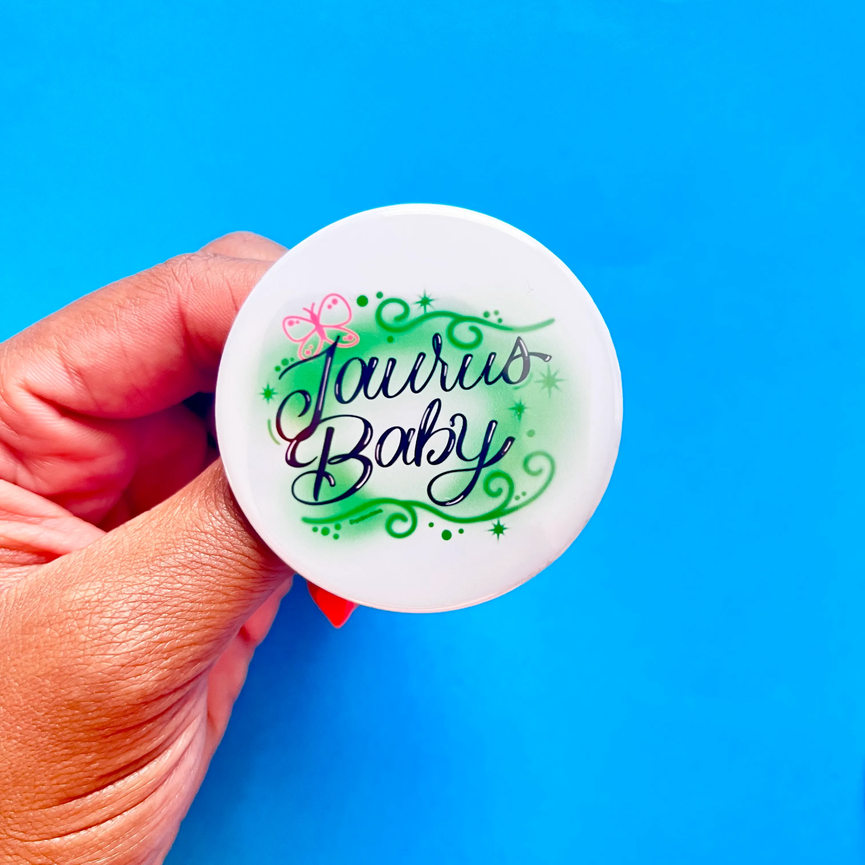 Zodiac Babe Airbrush Buttons